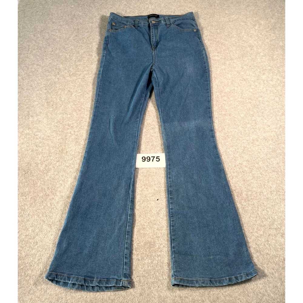 Santory Bootcut Jeans Womens 11 Blue Denim Cotton Stretch Medium Wash Streetwear